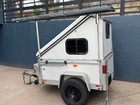 2006 Wells Cargo Custom Pop Up Shop Camper Utility Trailer Lightweight Aluminum