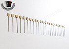 Set Of 24 Accordion Reed Leather Valve Boosters 49x2  mm 