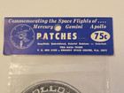 Vintage 1970s Nasa Apollo Mission Patch From Twa Tours Cernan Evans Schmitt Nip