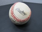 Official Game Used Rawlings Major League Baseball Vintage 1992 Braves Vs Padres
