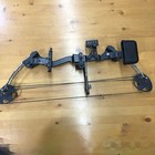 Diamond Archery Nuclear Ice Compound Bow Youth Kids Black   Green Camo W  Case