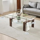 Living Room Rectangle Coffee Table  Tea Table Suitable For Waiting Room  Modern