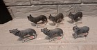 Schleich Wolves Retired 2009  14626 Howling X3  Retired 2008  14605 Adult X3