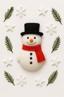 Christmas Tree Decoration Snowman Hanging Ornaments Xmas Party 5 Pcs Per Pack