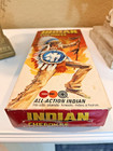 Vintage Marx Johnny West  chief Cherokee  Indian Htf Uk Sunburst Box Rare L  k  