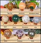 3 2 Kg A   Wholesale Natural Mixed Ball Crystal Sphere Reiki Healing Gem 54-56mm