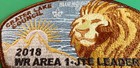 Bsa Jsp ssp Crater Lake Council - 2018  Wr Area 1 - Jte Leader - Only 100 Made