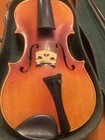 Vintage German Project Violin  Amati Copy With Case And Bow  