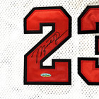 Michael Jordan Signed 1997-98 Nike White Chicago Bulls Jersey Last Dance Uda Coa