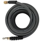 50ft 4800psi High Pressure Power Washer Hose -3 8  Quick Connect Gray W couplers