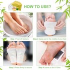 Acupressure Kinoki Foot Patch For Body  toxin Remover Patches 1box10 Patches