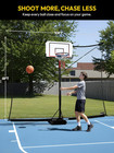 Basketball Rebounder Net Yard Guard     10x8 Ft Outdoor Basketball Net Catcher Bac