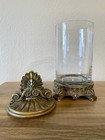 Vintage Glass Display Dome Cloche Bell Jar Hurricane Shade Centerpiece Case