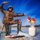 Avenger Fbdtp30 30 000 Btu Liquid Propane Dual Burner Infrared - Silver