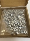 8  32 Stainless Steel Nylon Insert Hex Lock Nuts Nylock Qty 100