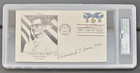 Desmond Doss Signed Cover Psa Authenticated Wwii Medal Of Honor Hacksaw Ridge