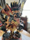 Huge 34     86 4 Cm  Traditional Balinese Wood Carving Garuda Hindu Statue