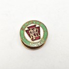 Vintage 40 s Pennsylvania Railroad Enameled G p  Safety First Pin whitehead Hoag