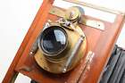 Rochester Optical Improved Empire State 8x10 Camera W b l Plastigmat Brass Lens