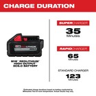 Milwaukee 48-11-1865 M18 Red Lithium High Output Xc6 0 Battery Pack  Hd1-hd2