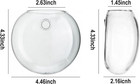 Wall Hanging Planter Propagation Station  Oblate Glass Flower Vase For Propagati