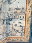 Pick Up 13ft 18th 1770 French Room Divider Screen Linen Chinoiserie Wabi Sabi W