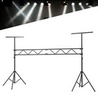 Light Truss Stand System Trussing Dj Booth Kit T-bar Lighting Stage Pa Speaker
