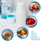 300 Pack 3 Oz Paper Cups For Bathroom Disposable Mouthwash Cups Small Paper Cups
