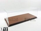 Atlantic Case 1 12 - Display Case Show-case 1 12 - Mulhouse Brown Leather 10090