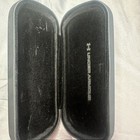 Under Armour Matte Black Hard Shell Eyeglass Case Clamshell Sunglasses Box Ua