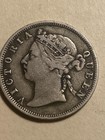 1893 Hong Kong 20 Cents Vf