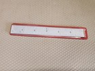 Starrett No c604r-6 Inch Rigid Tempered Hook Steel Rule