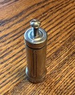Vintage Star 3  Dime Coin Bank Metal Tube Holder Bank Dispenser Saving