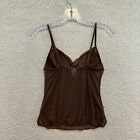 Y2k Vintage Rampage Camisole Lingerie Brown Pink Mesh Coquette Fairy Whimsigoth