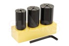 3 Pc Expanding Arbors Set Mandrels 1-1 2    1-3 4    2    Lathe Milling New M