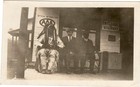 Native American Chief Leader Photograph With White Men Aaa Train Depot 