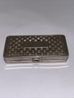 Antique Gillette Safety Razor Silverplate Decorated Box Silver 1900   s