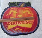 Vintage 1997 Budweiser Lot Of 6 Halloween Die Cut Jack O Lantern Bar Decorations