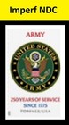 Us 6010a 6011a 6012a Army Marine Corps Navy Imperf Ndc Single Set 3 Mnh 2025 6 1