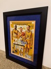 Klay Thompson Signed Sports Illustrated Cover     Warriors    big Three    Framed  Jsa