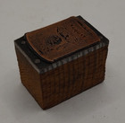 Vintage Printing Letterpress Printers Block Small Trupak Peach Can