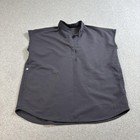 Figs Scrub Tops 3 Piece Lot Womens Xs Gray Catarina One Pocket V Neck Vest Set