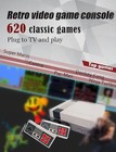 Entertainment System  620 Classic Games Built In  Rca-style Av Cables