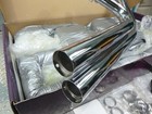Harley Davidson Drag Style Exhaust System 86 -16  Softail Chrome Bb-exst-1001c