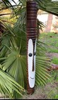 Tiki Bob Wood Mask Tropical Bar Patio Decor 5 Ft X 7 in