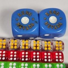 Vintage Dice Lot Board Game  Role Play  Translucent  Replacement Dice Lot  123 