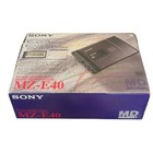 Sony Mz-e40 Md Minidisc Walkman   Headphones Case Nos Bnib Inserts Manual