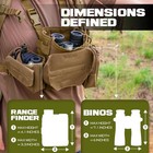 Binocular Harness Chest Pack Bino Harness With Rangefinder Pouch Hunting Chest R