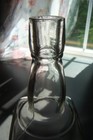 Antique H w  Huguley Co  134 Canal St  Boston Square Whiskey Bottle