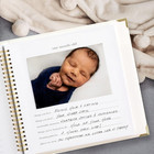 Keepsake Baby Memory Book For Boys And Girls     Timeless First 5 Year Baby Book    